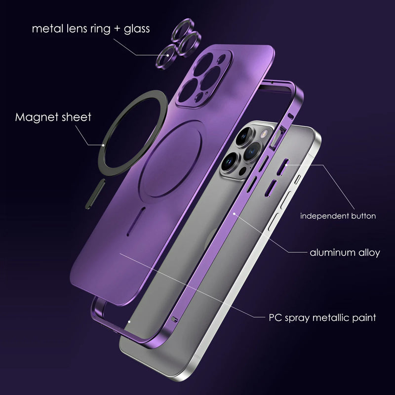 Capa Luxo Full Metal Iphone