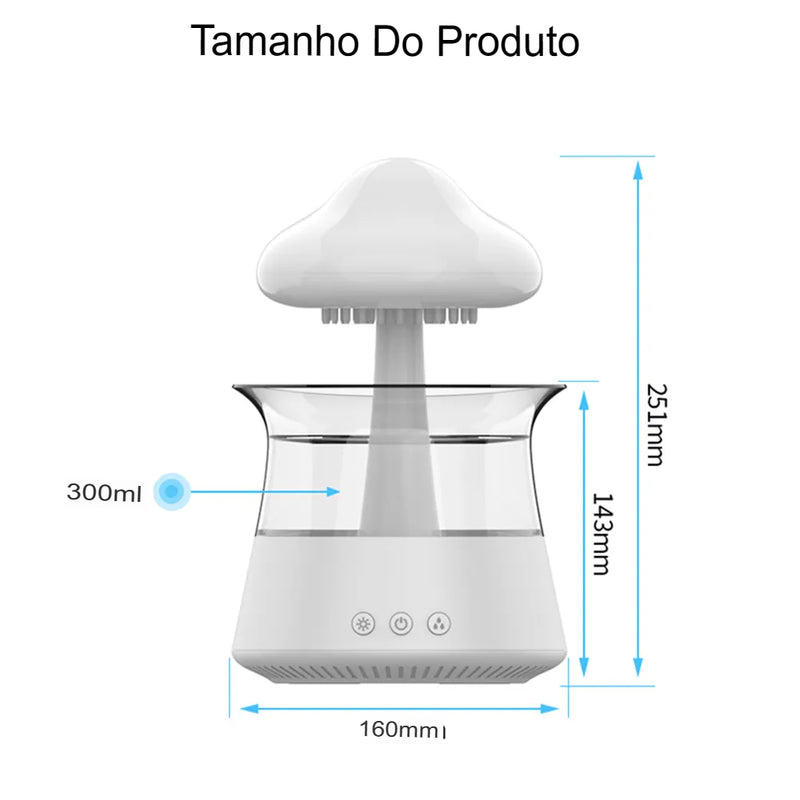 Umidificador de ar RainCloud - Maga Shop